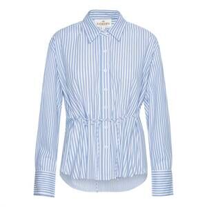 NEW KARMAMIA women's edie shirt in sky stripe